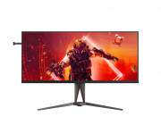 40.0- AOC IPS LED AG405UXC Black (1ms, 21:9, 100M:1, 300cd, 3440x1440, 178°/178°, 2 x HDMI2.0, DisplayPort, USB-C (Video, Data, Power), Adaptive Sync, Refresh Rate 144Hz, USB Hub: 4 x USB3.2, Speakers 2 x 5W, Height Adjustment, Audio Line-out, VESA)